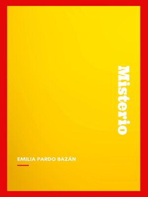 cover image of Misterio